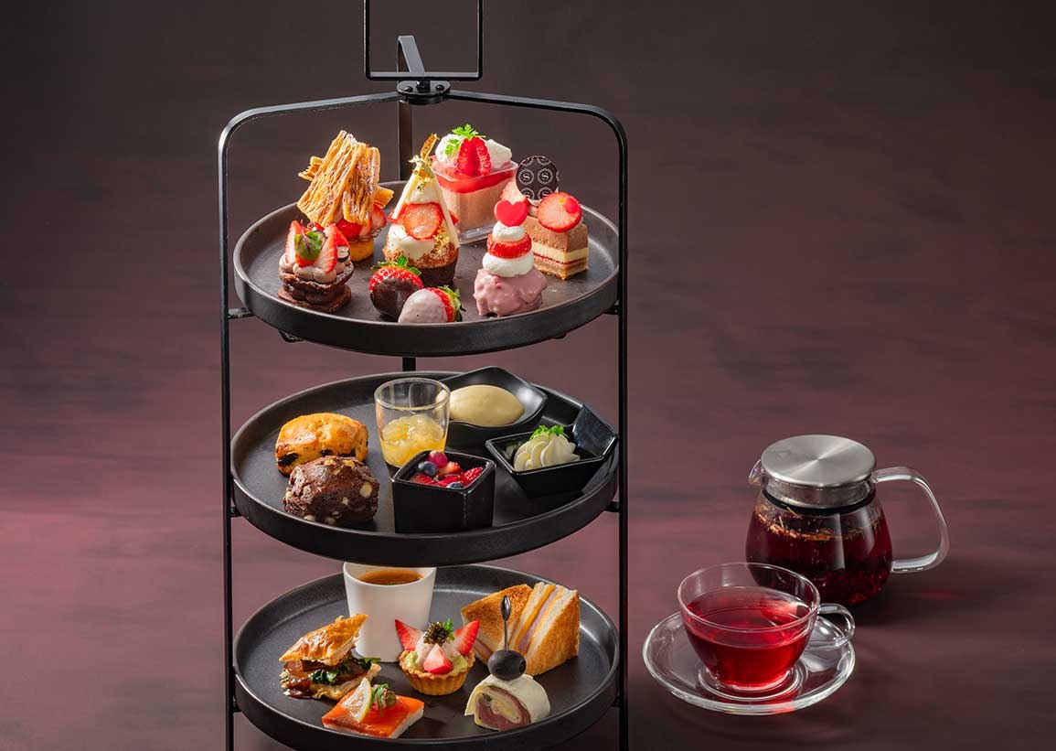 バレンタイン アフタヌーンティー　トラディショナルイメージ