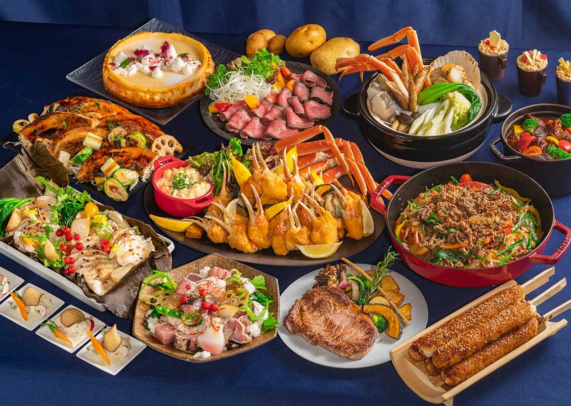 1月　北海道・北の食材フェア　料理イメージ