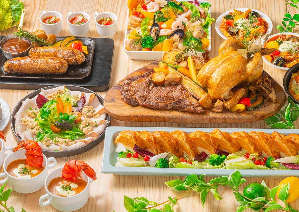 ゴールデンウィークスペシャルフェア　料理イメージ