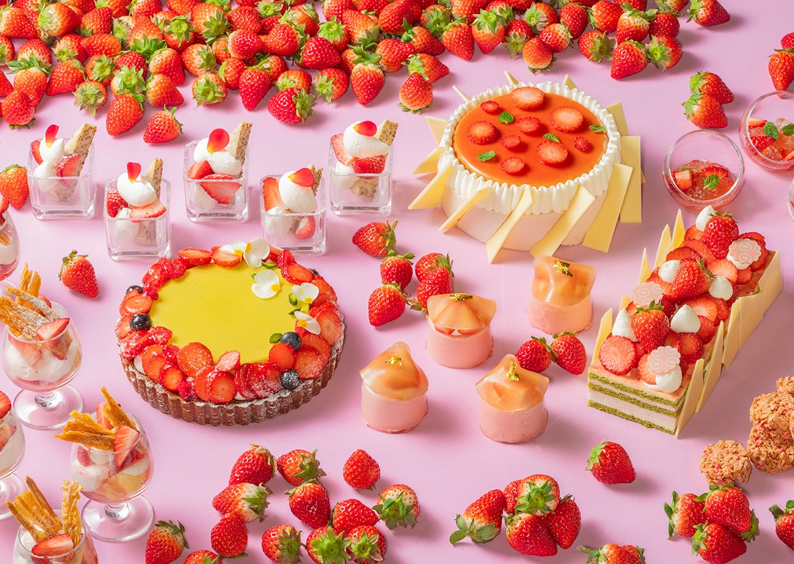 ストロベリースイーツブッフェ　スイーツイメージ