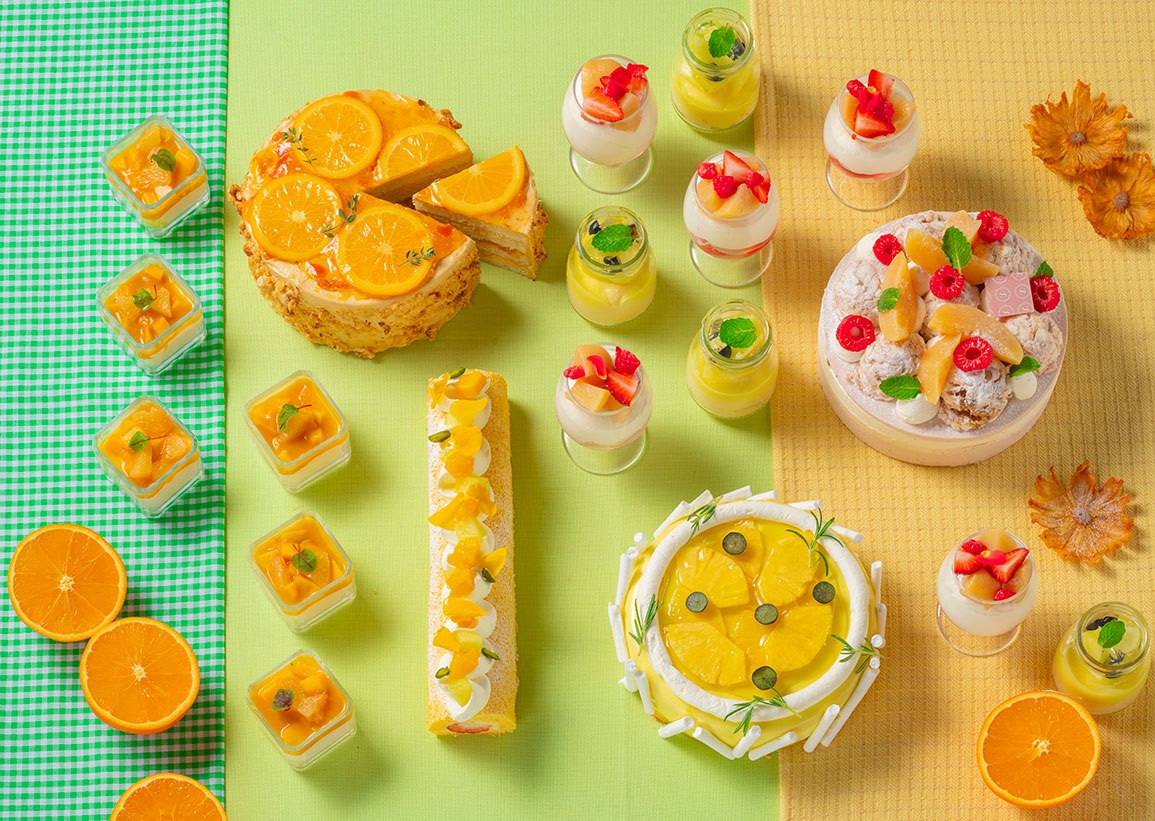 FRUITスイーツブッフェ　スイーツイメージ