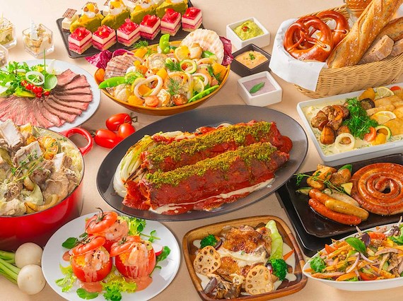 4月ランチ＆ディナー　ドイツ＆ベルギーフェア　料理イメージ