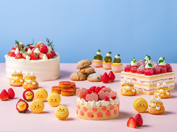 4月ストロベリースイーツブッフェ スイーツイメージ